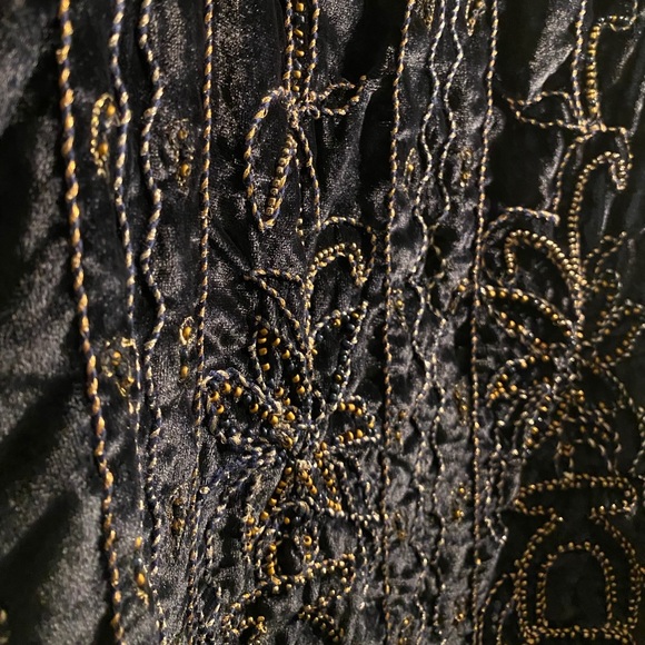 NWT Haute hippie SLEEVELESS VELVET DRESS size 4 - Picture 7 of 7